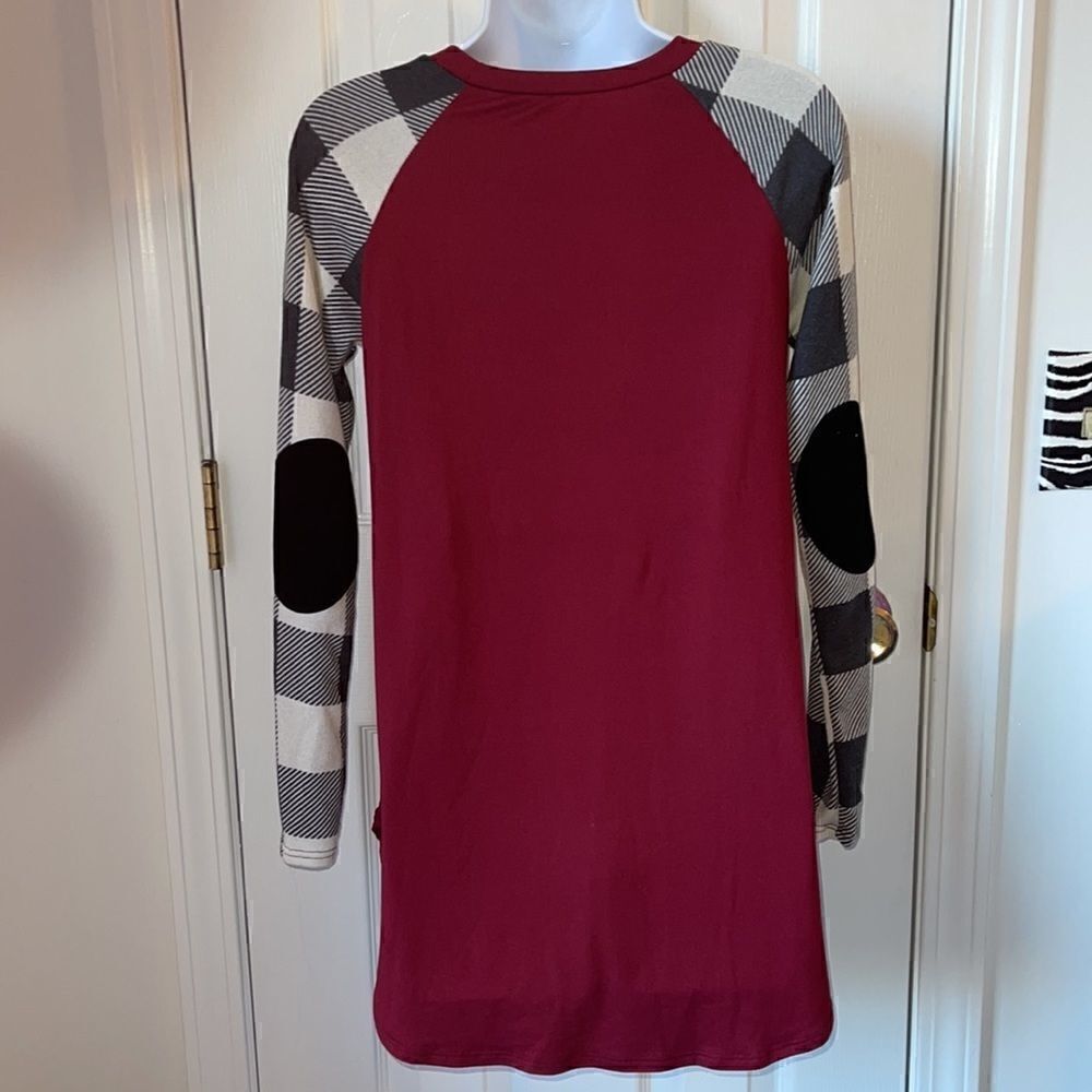 Plaid sleeve shirt - Picture 3 of 4